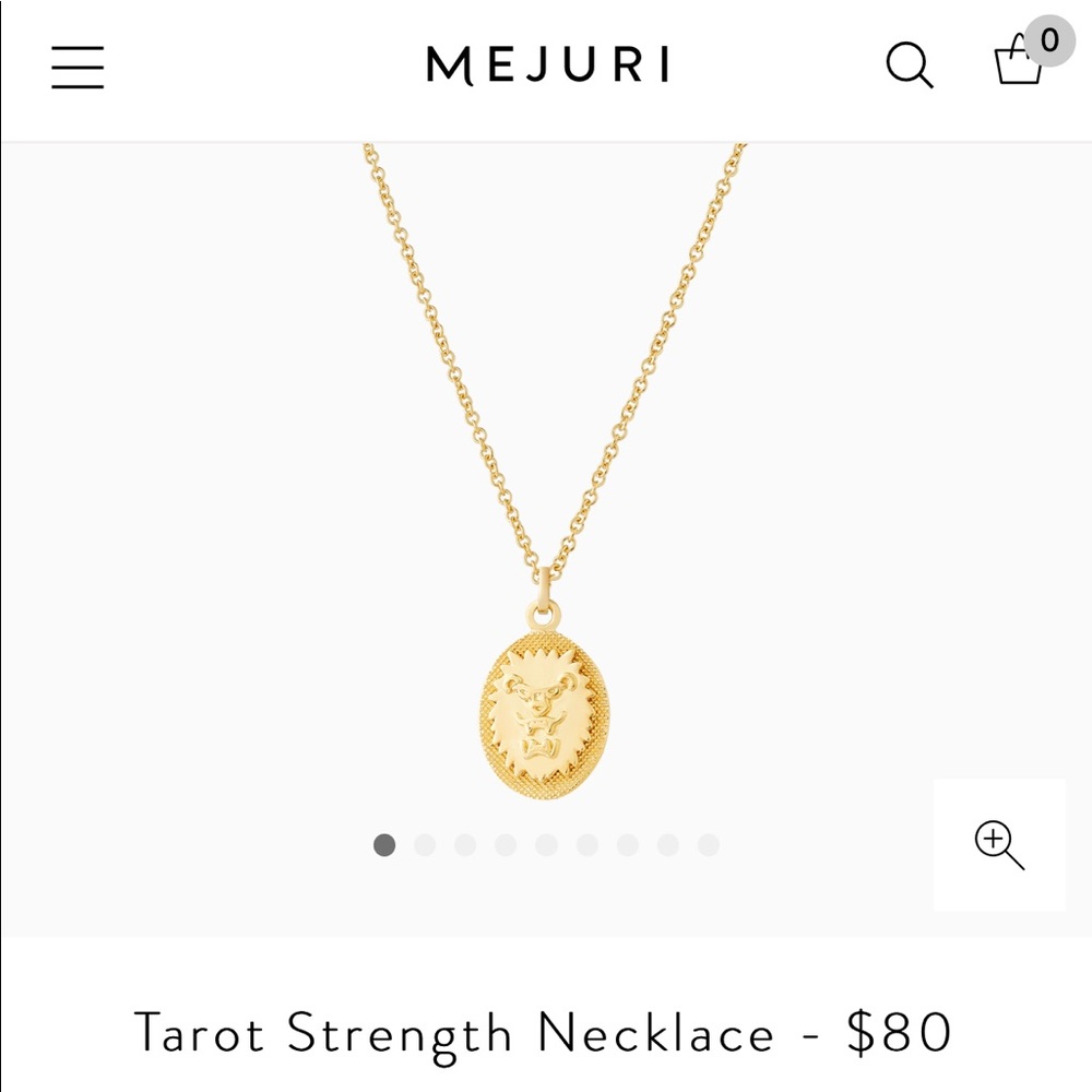 Mejuri gold necklace